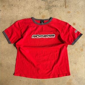 Vintage 90s No Fear Two Tone Ringer Shirt